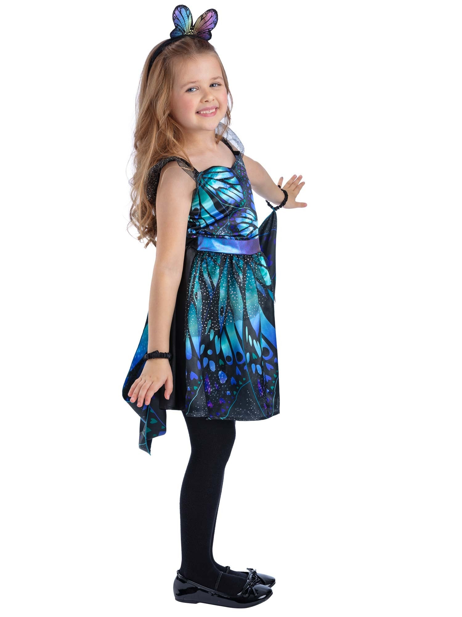 smiffys-fever-dark-butterfly-kost-m-m-dchen-schwarz-mit-fl-geln image 3