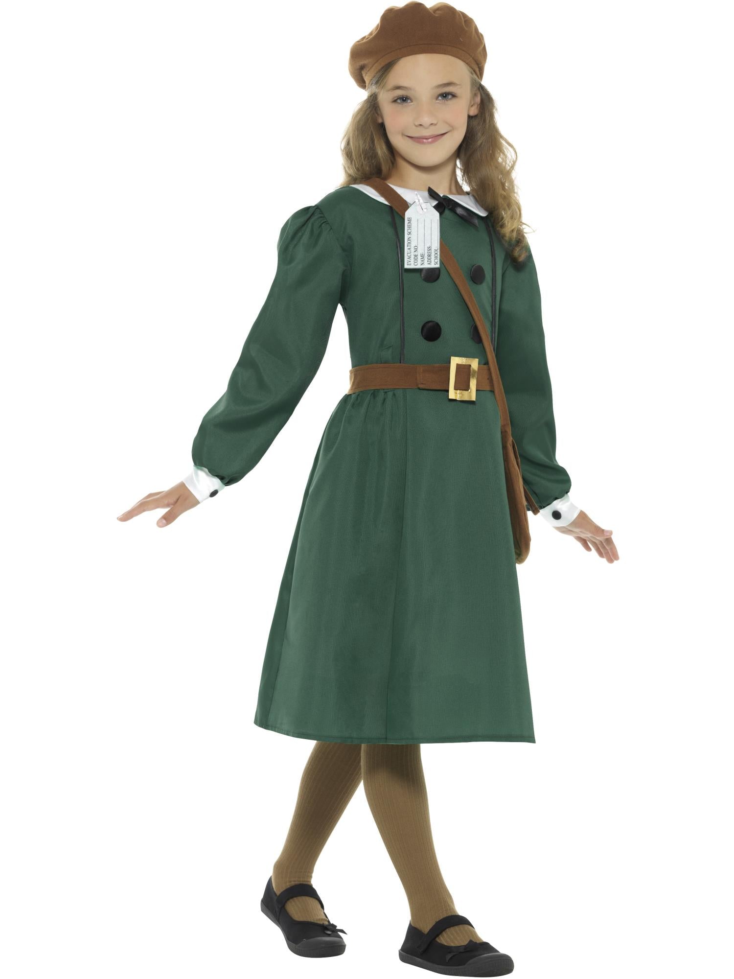 smiffys-fever-evacuee-girl-kost-m-m-dchen-gr-n-2-weltkrieg image 3