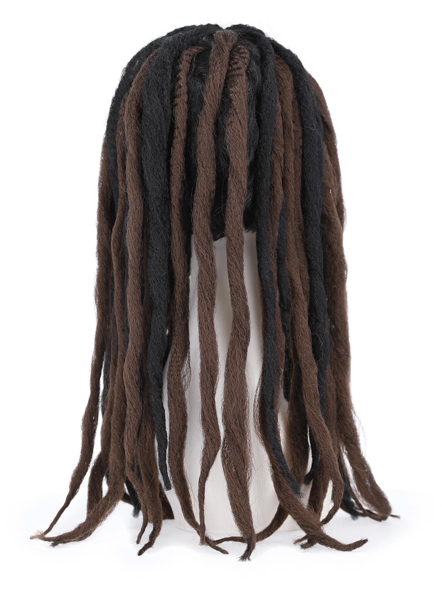 smiffys-fever-voodoo-dreadlock-per-cke-braun-schwarz-damen-herren image 2