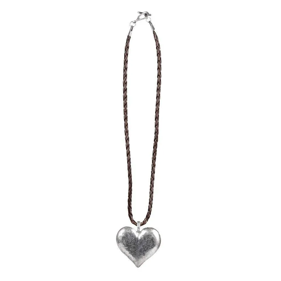 boland-accessories-liebling-halskette-mit-herz-anh-nger-stahl image 1
