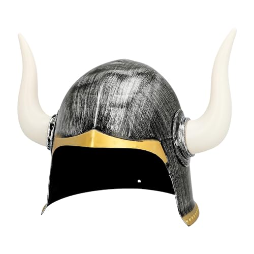 boland-wikinger-helm-ivar-erwachsene-60-cm-silber-h-rner image 8