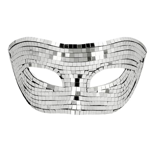 boland-masks-disco-augenmaske-silber-mosaik-verspiegelt image 6