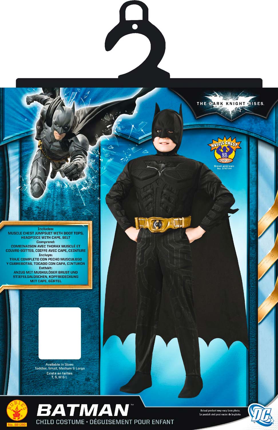 rubies-d-guisements-batman-dark-knight-kinderkost-m-deluxe image 2