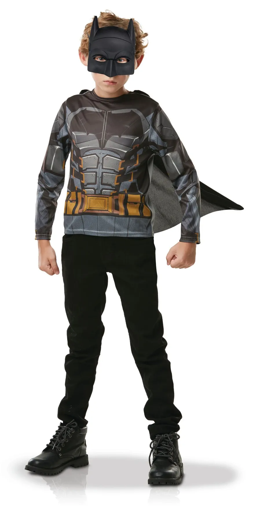 rubies-batman-kost-m-set-top-cape-maske-justice-league image 1