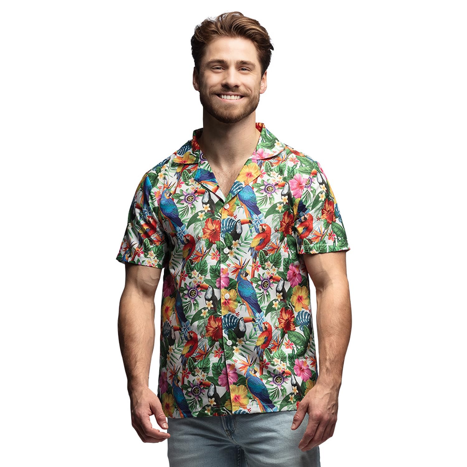 boland-tropical-hawaii-hemd-herren-kurzarm-xl image 1