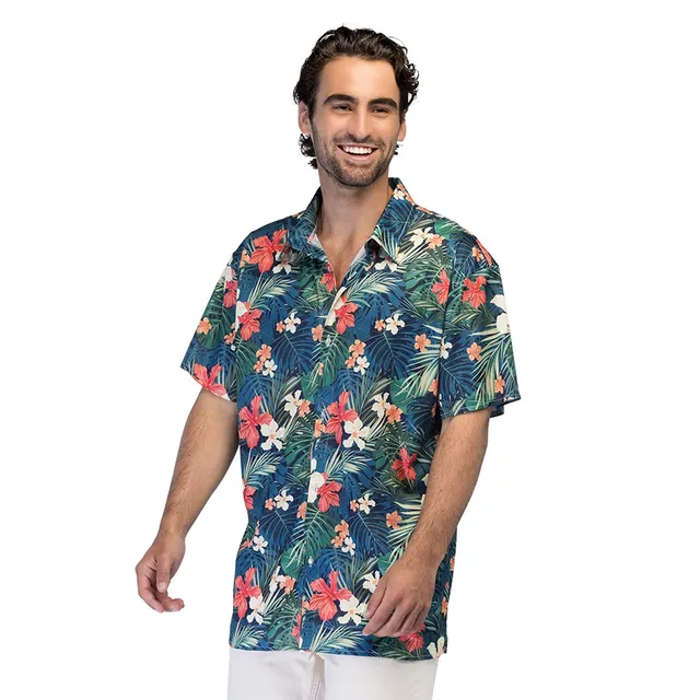 boland-tiki-breeze-hawaii-hemd-herren-m-blau image 1