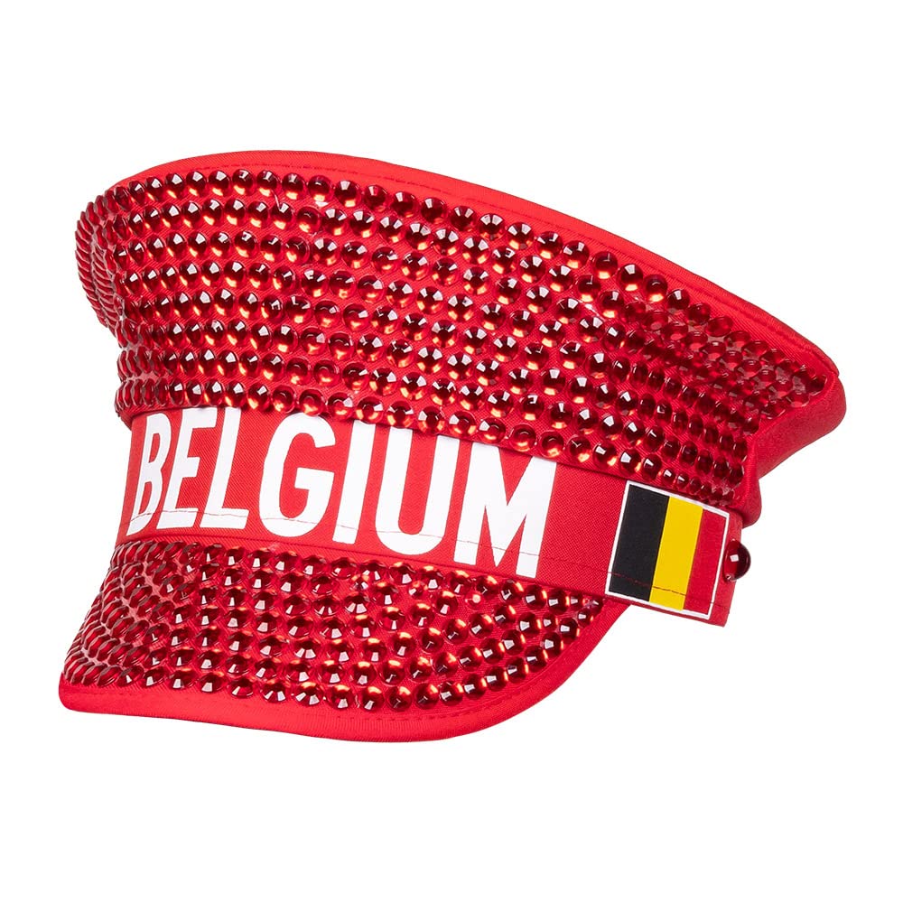 boland-61931-m-tze-belgien-cap-rot-einheitsgr-e-erwachsene image 1