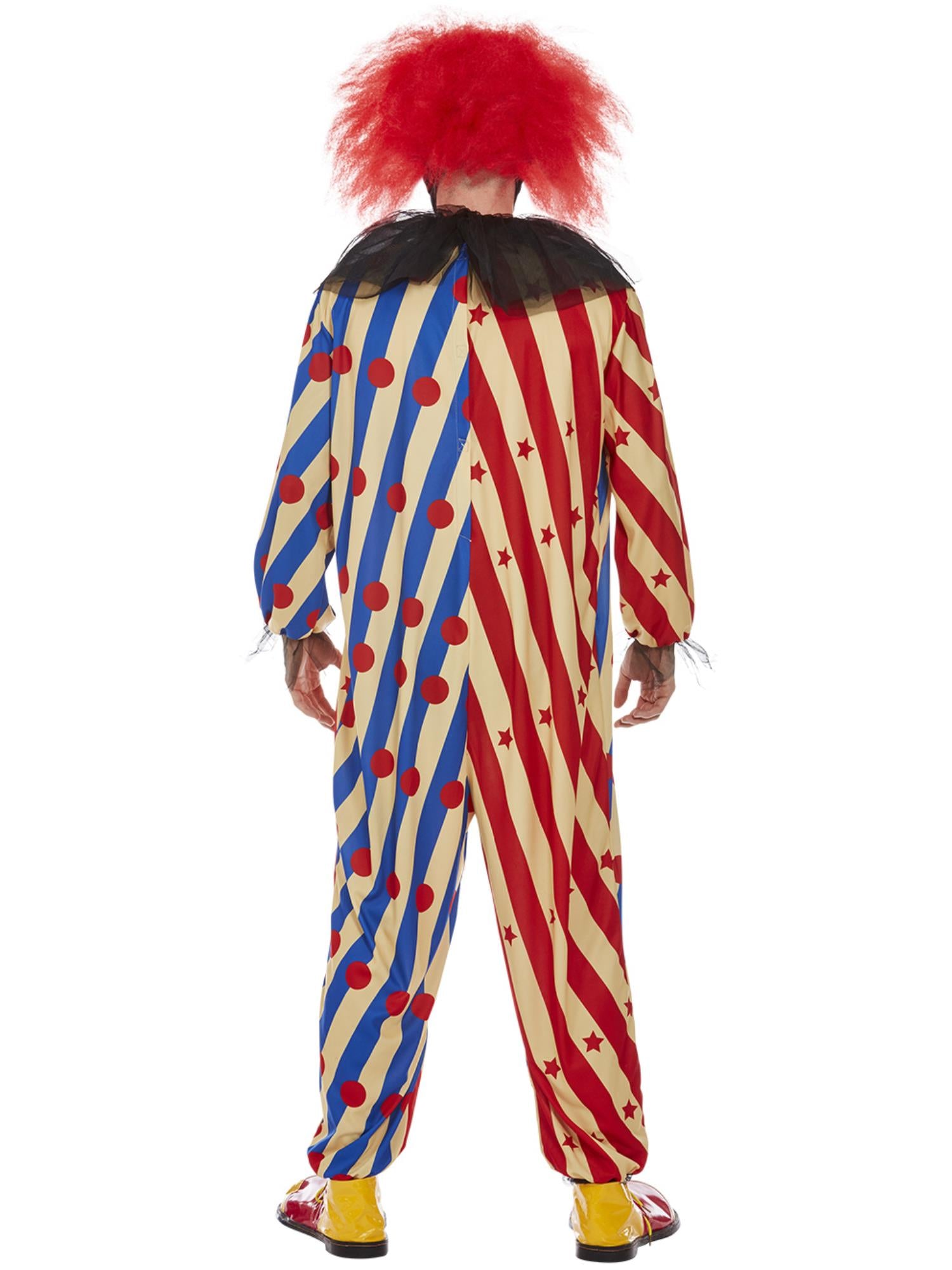 smiffys-fever-grusel-clown-kost-m-herren-rot-blau-gr-l image 2
