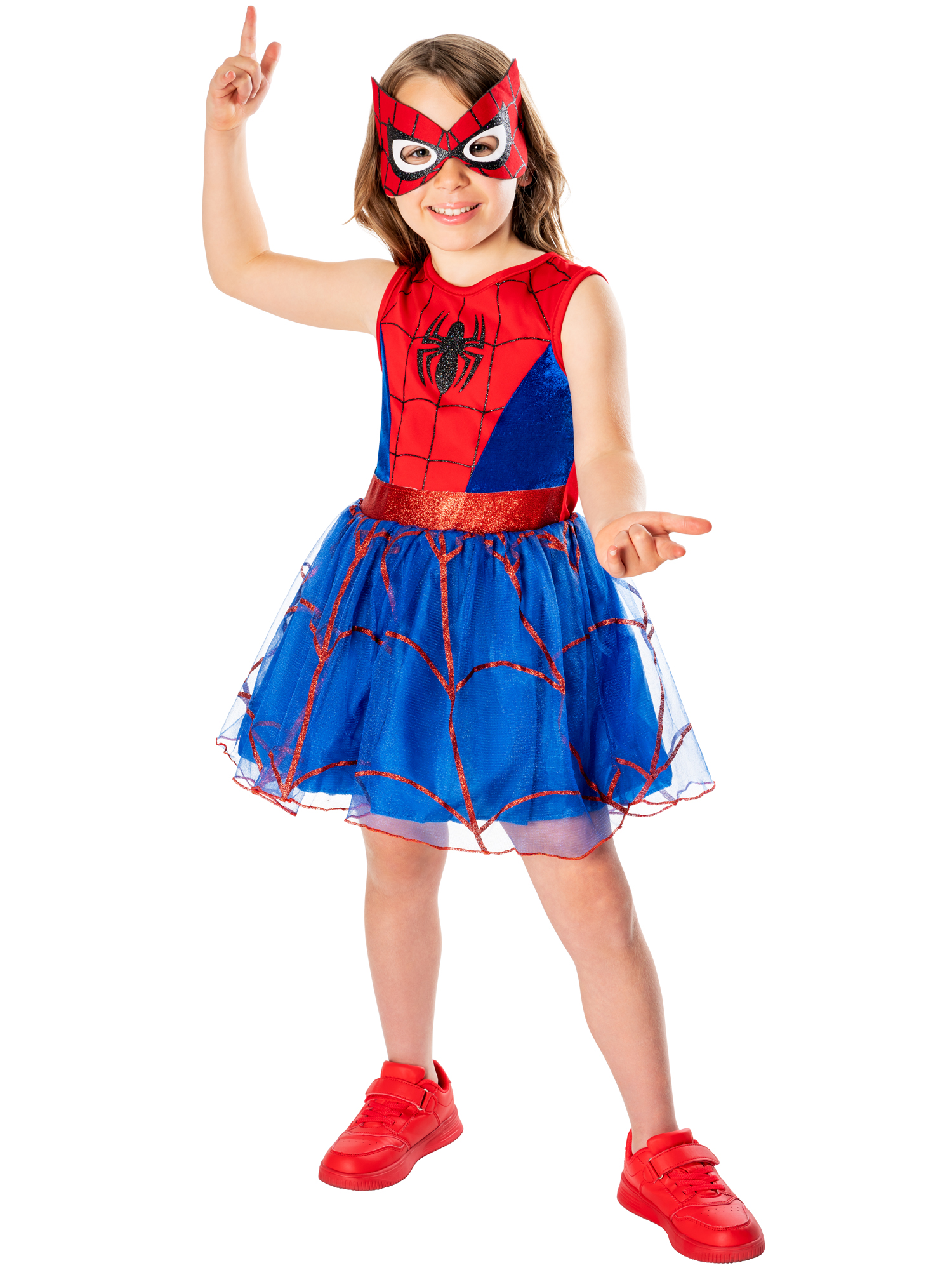 rubie-s-spider-man-tutu-kleid-blau-mit-maske-einheitsgr-e image 5