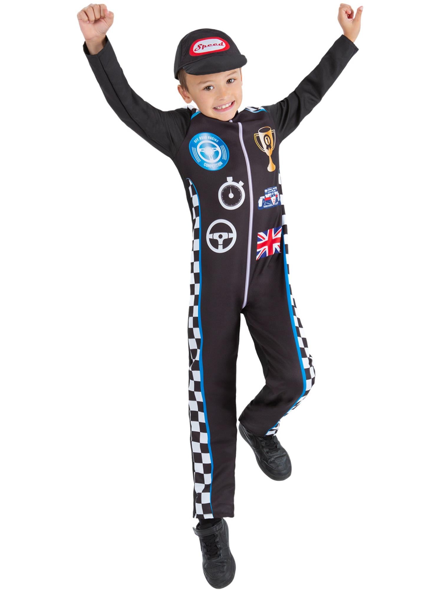 smiffys-fever-racing-driver-kost-m-kinder-gr-m-7-9-jahre image 2