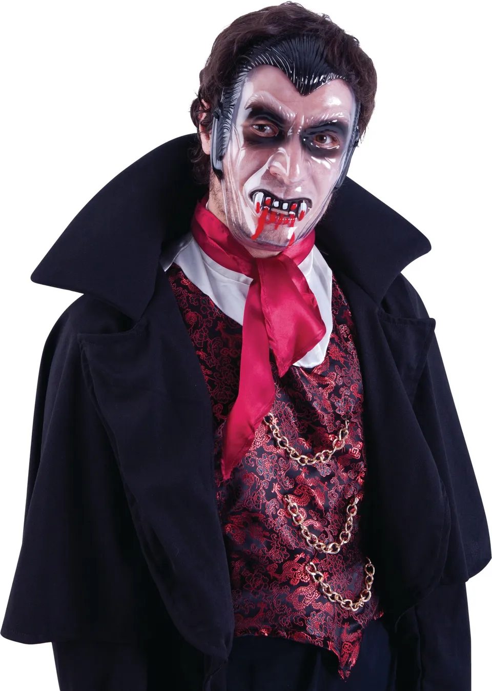rubies-masques-vampir-maske-transparent-kunststoff image 1