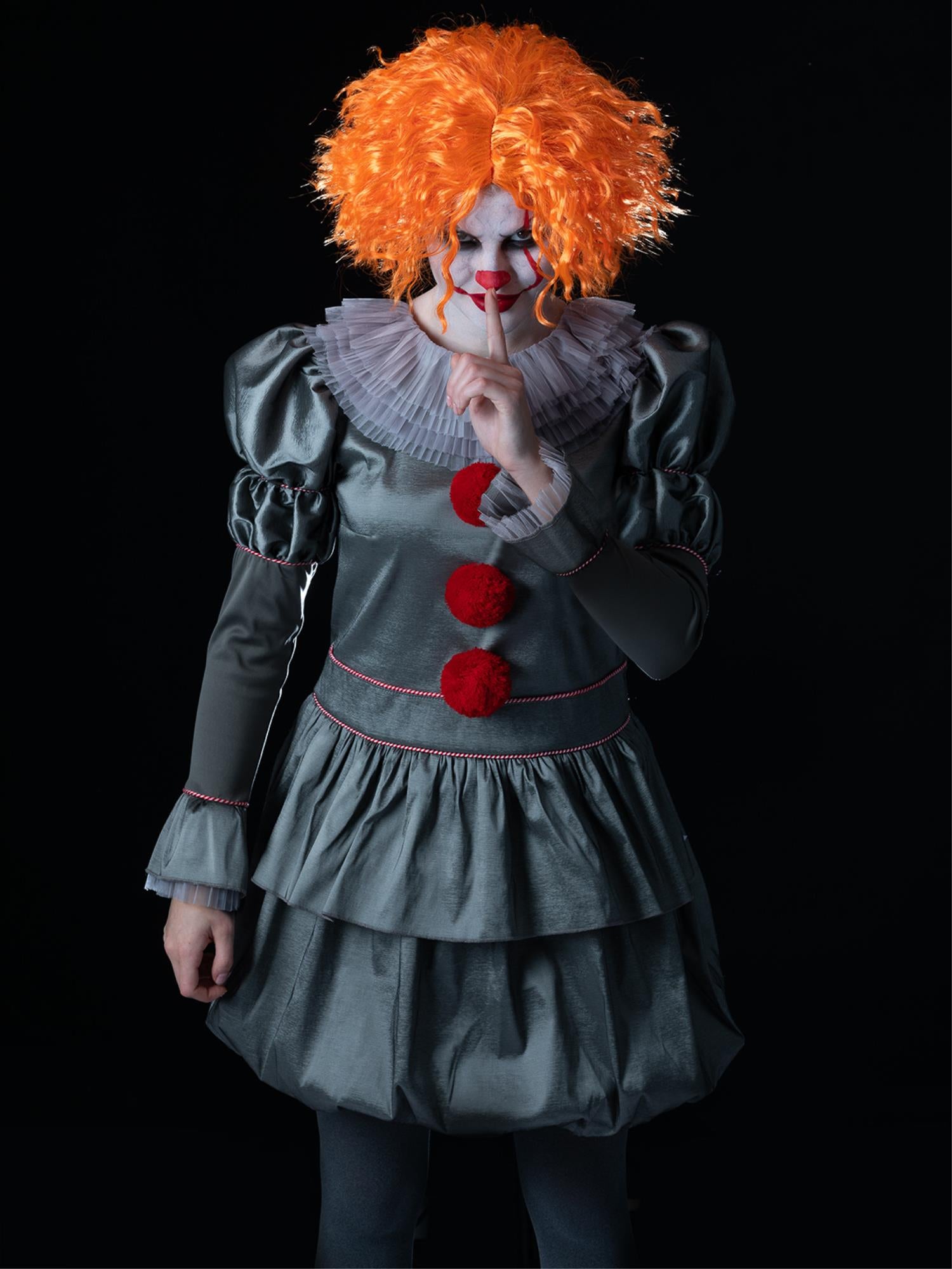 smiffys-fever-it-pennywise-clown-kost-m-grau-s image 4