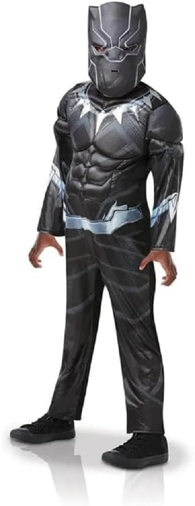 rubie-s-deluxe-black-panther-kinderkost-m-5-6-jahre-avengers image 1
