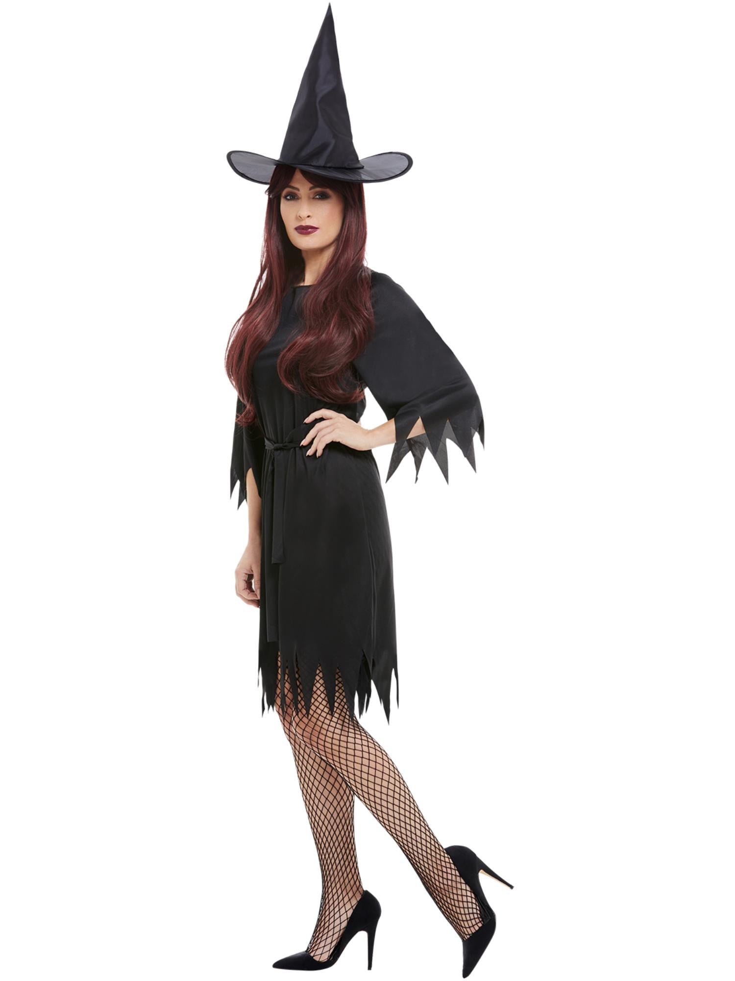 smiffys-fever-spooky-witch-kost-m-damen-schwarz image 3