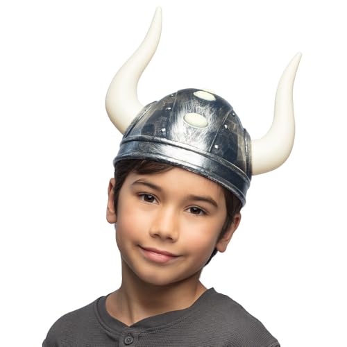 boland-wikinger-helm-kinder-silber-einheitsgr-e-kost-m image 4