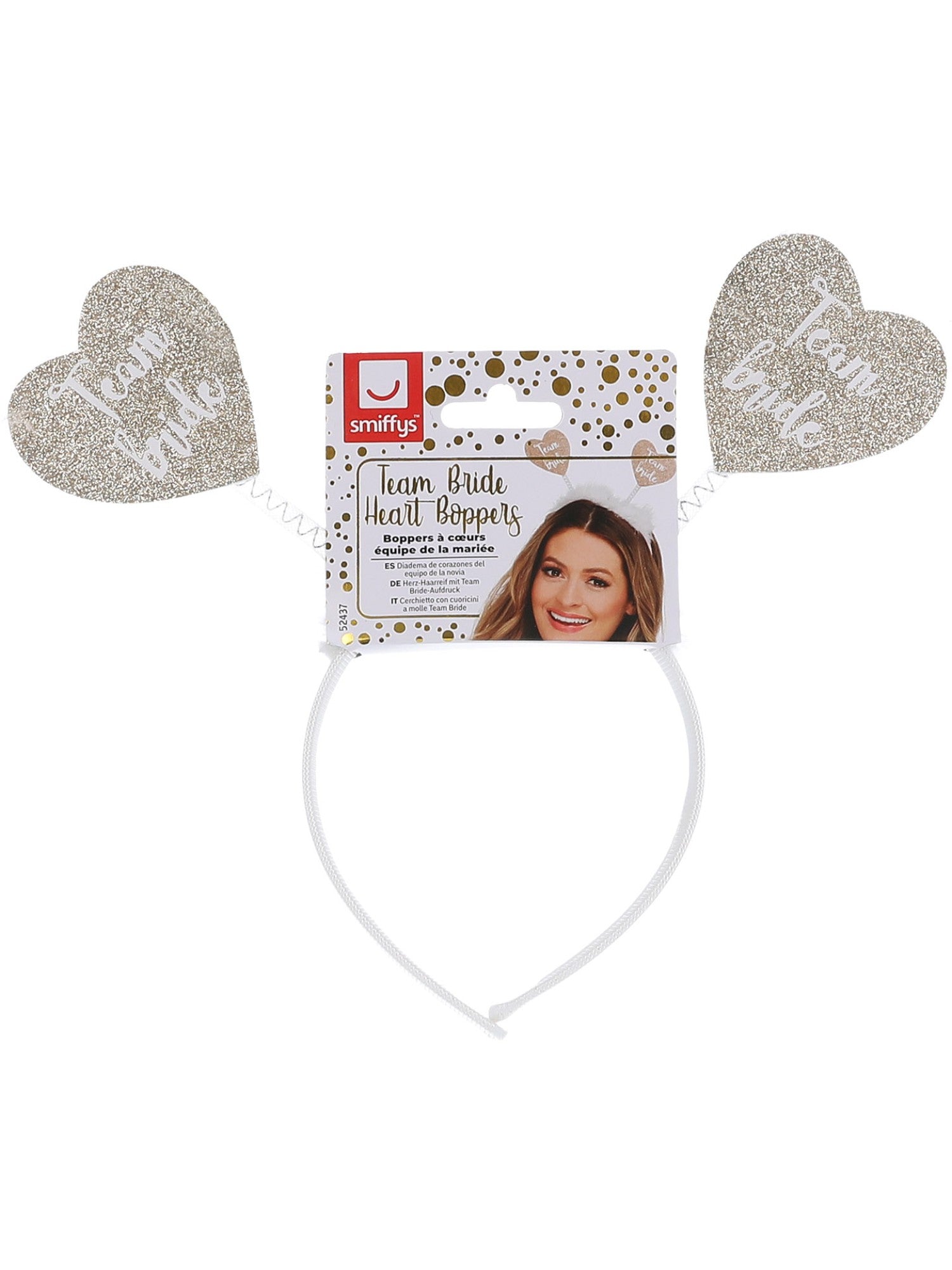 smiffys-fever-team-bride-haarreif-wei-gold-herzen image 2