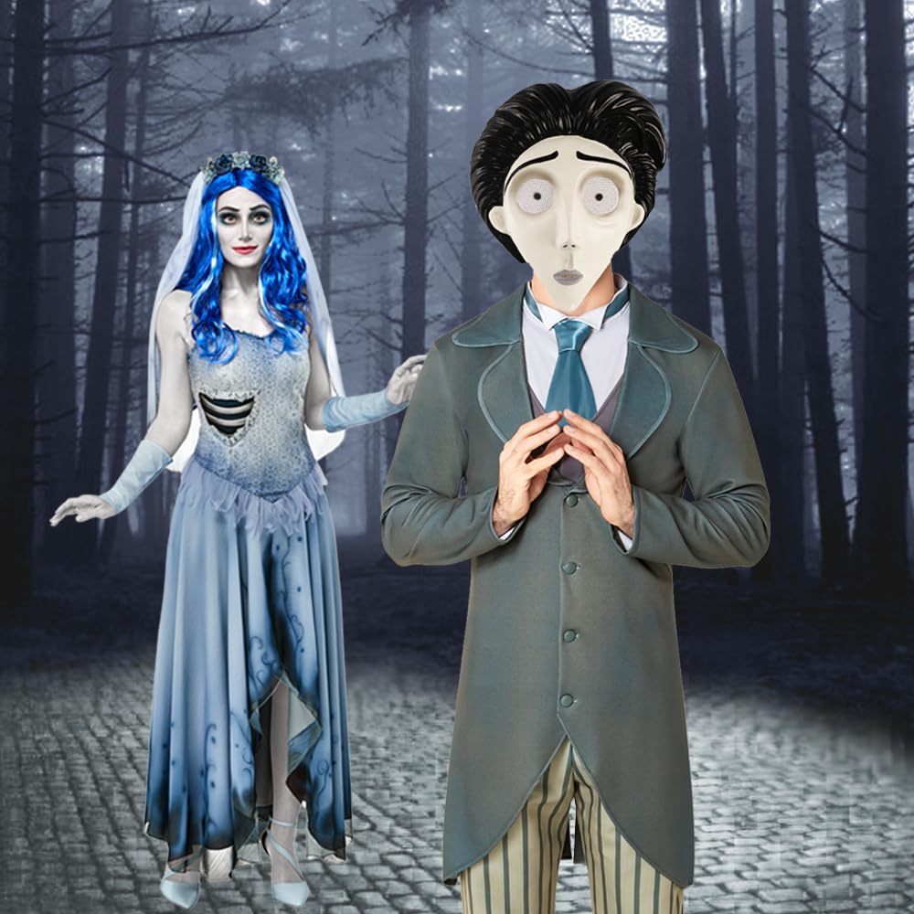rubie-s-deluxe-corpse-bride-emily-kost-m-kleid-s-mit-schleier image 6