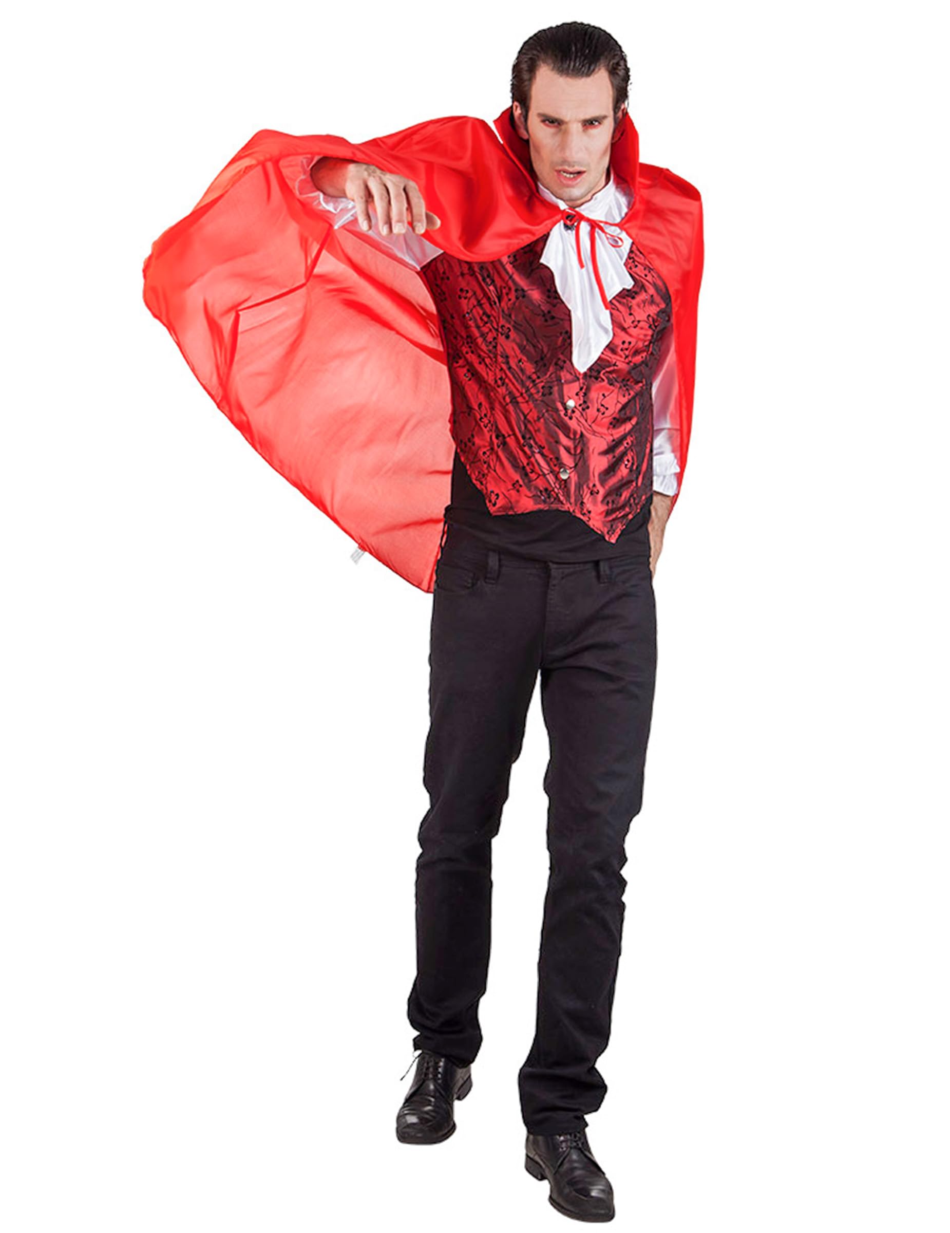 boland-halloween-vampir-umhang-120-cm-schwarz-rot-mit-kragen image 5