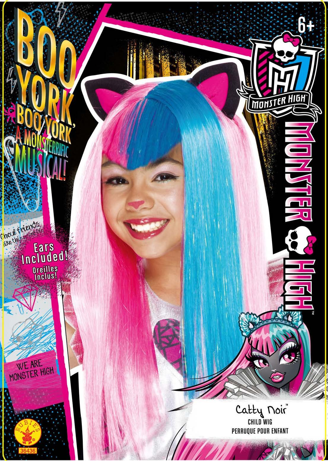 rubie-s-deluxe-monster-high-catty-noir-per-cke-kinder-pink image 2