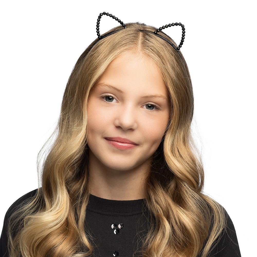 boland-cat-black-diamond-haarreif-katze-schwarz-perlen image 3