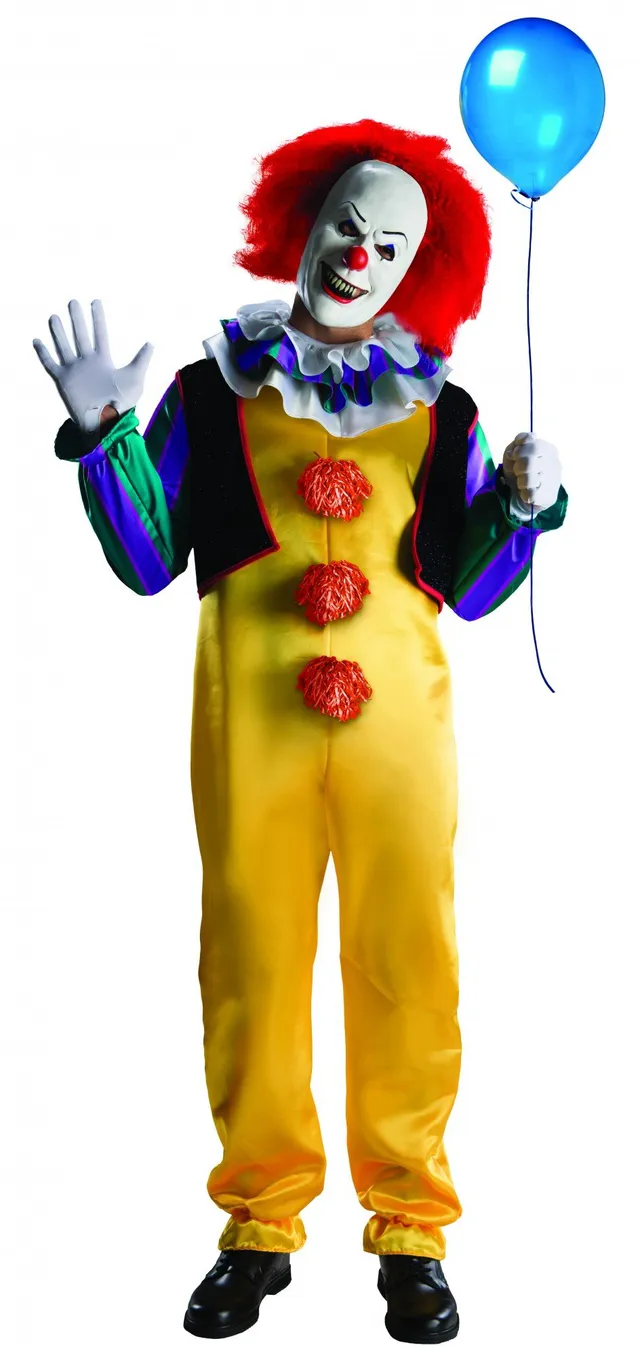 rubie-s-deluxe-pennywiese-herren-kost-m-clown-xl image 1