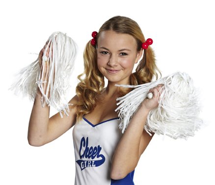 rubie-s-deluxe-pompon-wei-cheerleader-tanzwedel-1-st-ck image 1