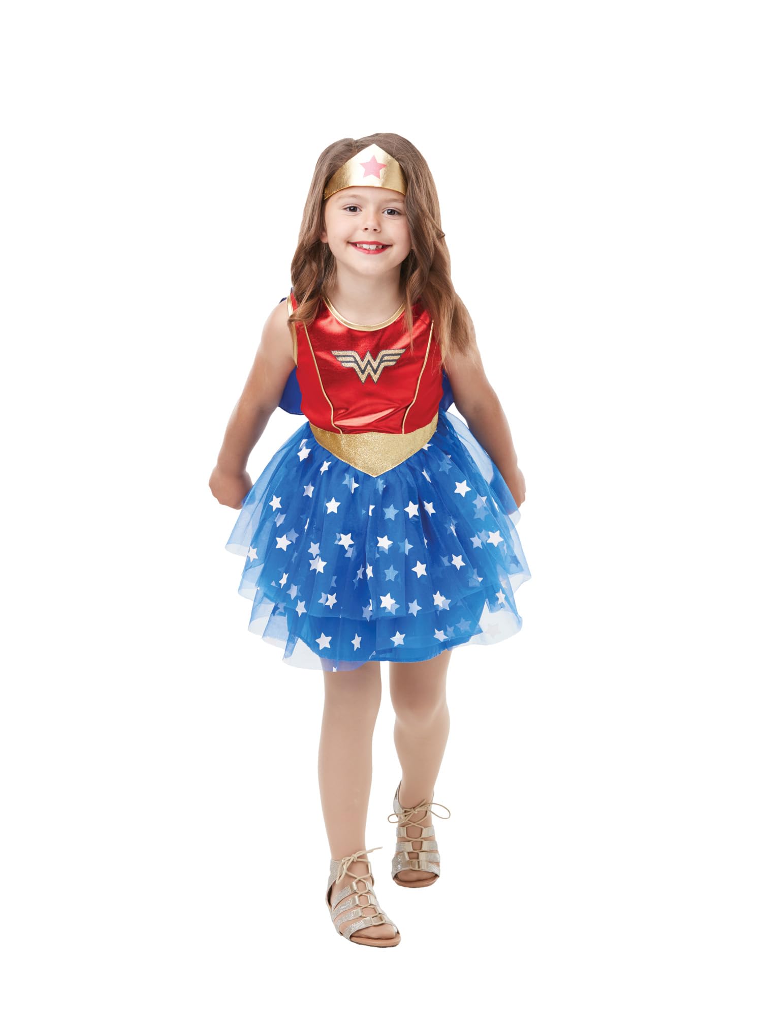 rubie-s-deluxe-dc-wonder-woman-kost-m-kinder-9-10-jahre-140-cm image 3