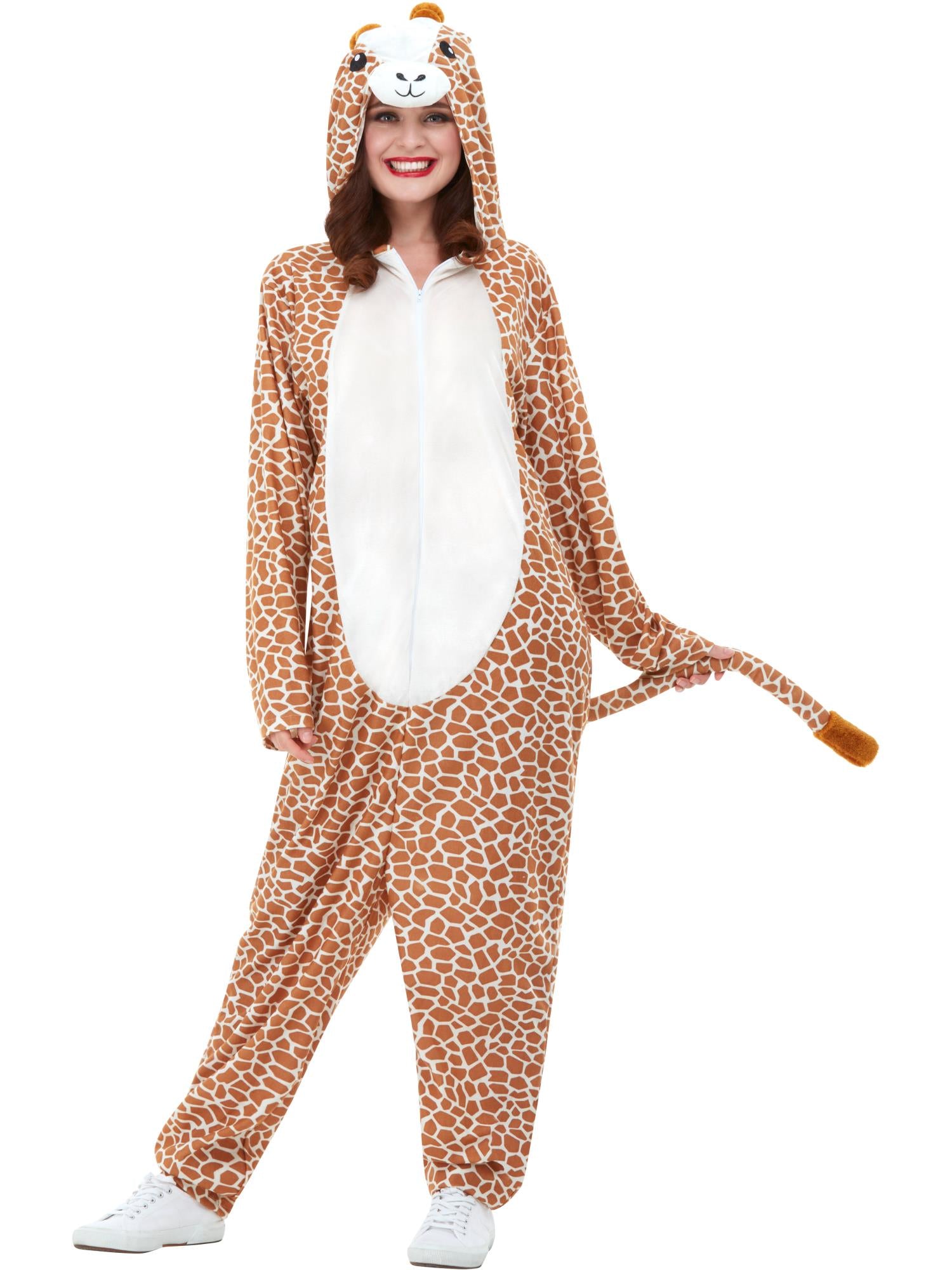 smiffys-fever-giraffe-kost-m-braun-overall-m-unisex image 4