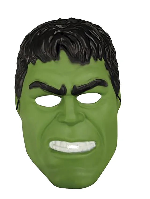 rubies-shallow-hulk-maske-gr-n-kunststoff-mit-gummiband image 1