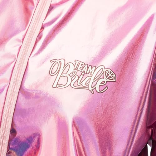 boland-accessories-bride-bomberjacke-silber-mit-aufdruck image 8