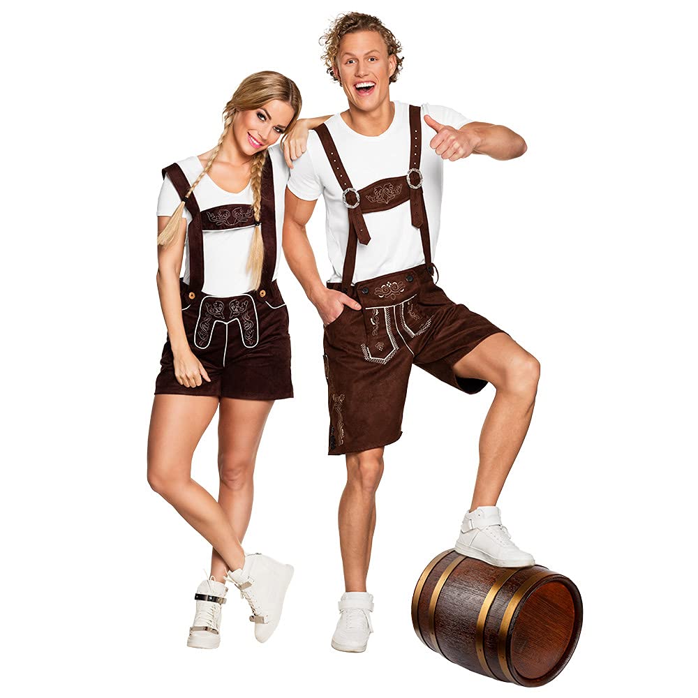 boland-erika-trachtenhose-braun-latzhose-damen-short image 2
