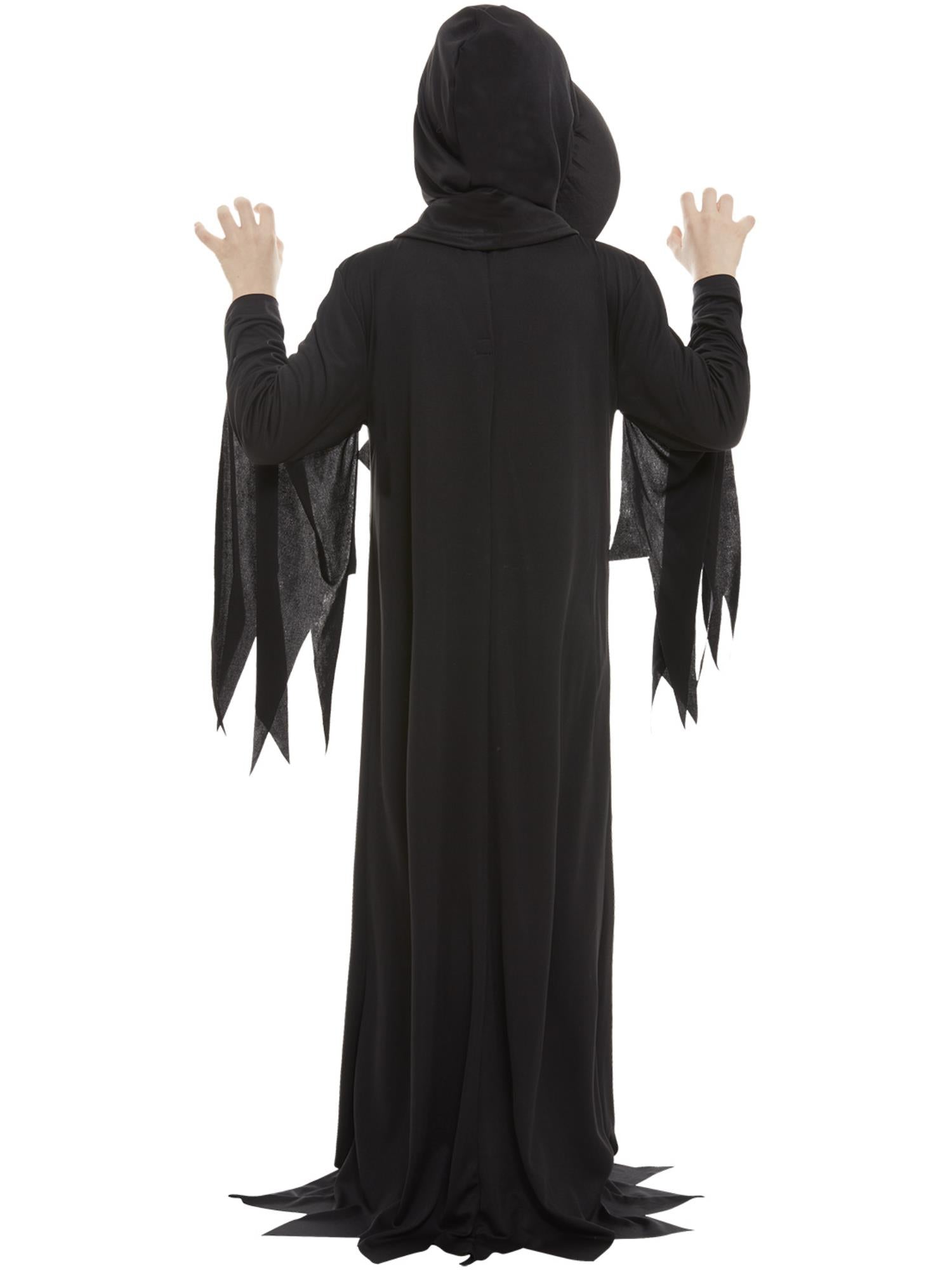 smiffys-fever-skeleton-reaper-kost-m-jungen-schwarz image 2