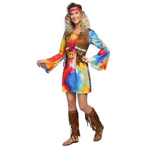 boland-hippie-kost-m-erwachsene-gr-38-36-fasching image 6