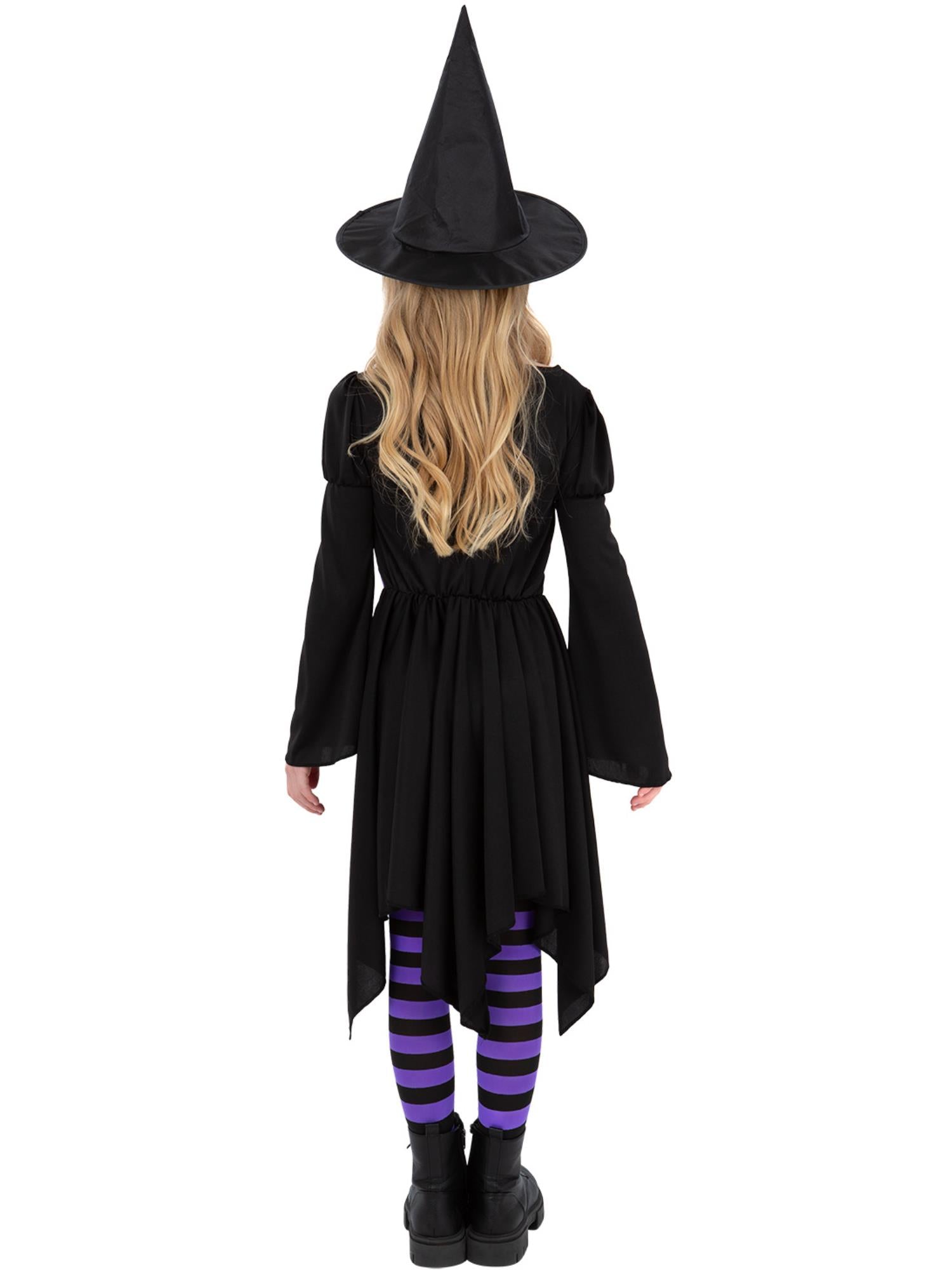 smiffys-fever-practical-spell-hexenkost-m-m-dchen-schwarz-lila image 2