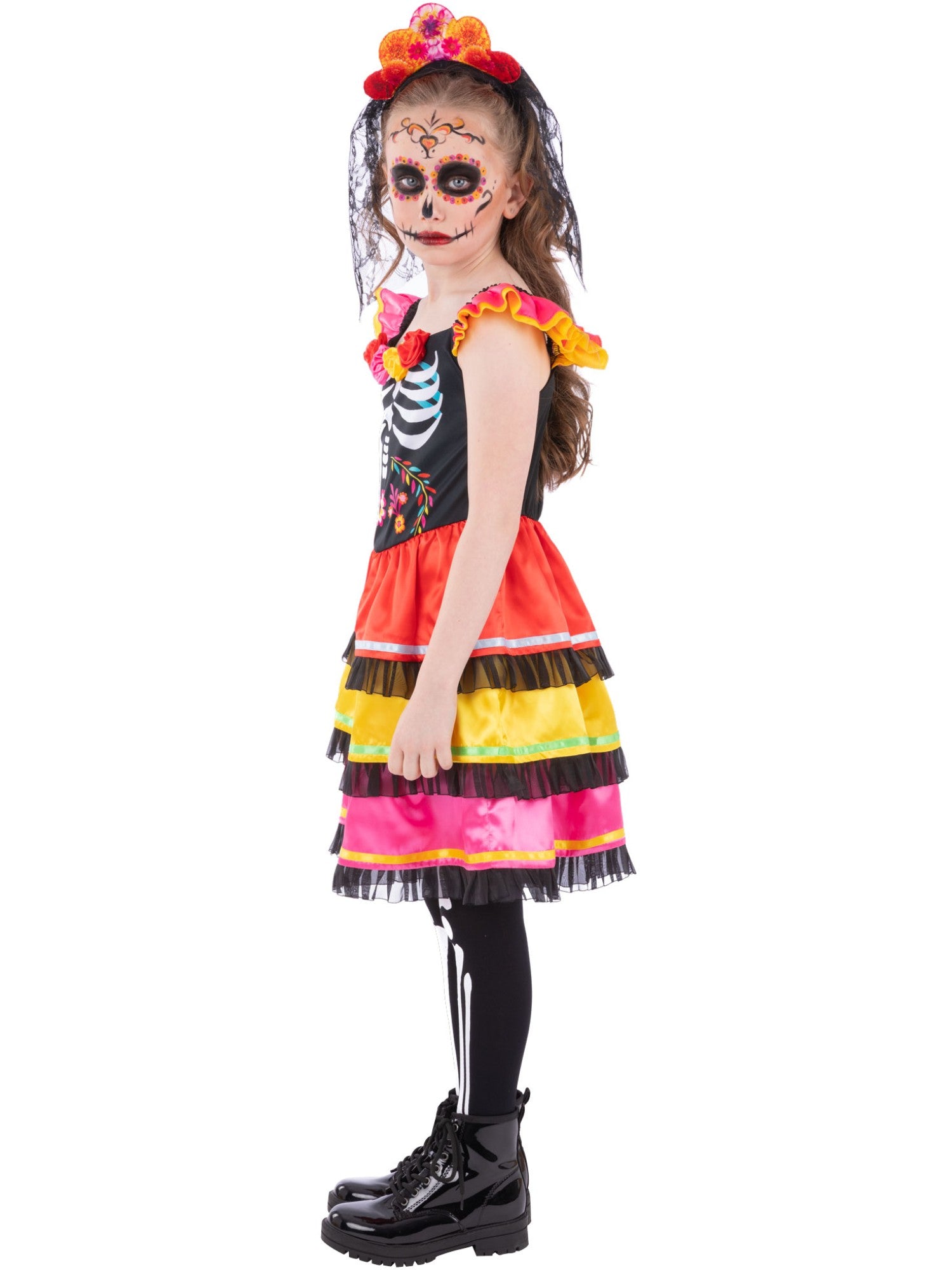 smiffys-fever-m-dchen-day-of-the-dead-kleid-13-14 image 3