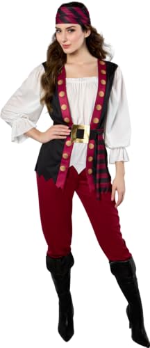 rubie-s-deluxe-lusty-pirate-kost-m-damen-piratin-kleid image 6
