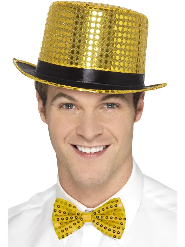 smiffys-fever-pailletten-zylinder-gold-einheitsgr-e image 1