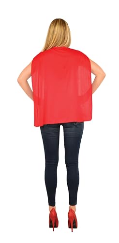 rubie-s-deluxe-supergirl-t-shirt-cape-kost-m-m-blau image 7