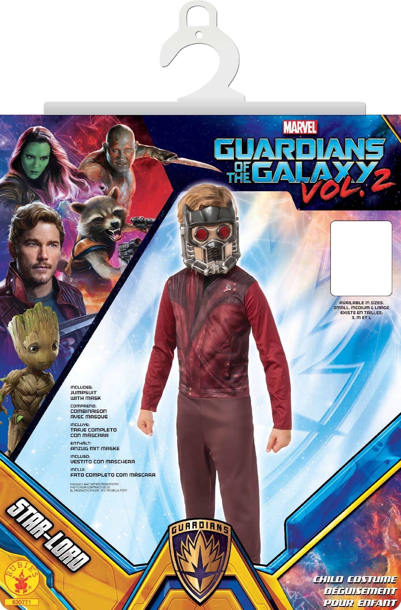 rubies-star-lord-kost-m-kinder-einsteiger-mit-cape image 2