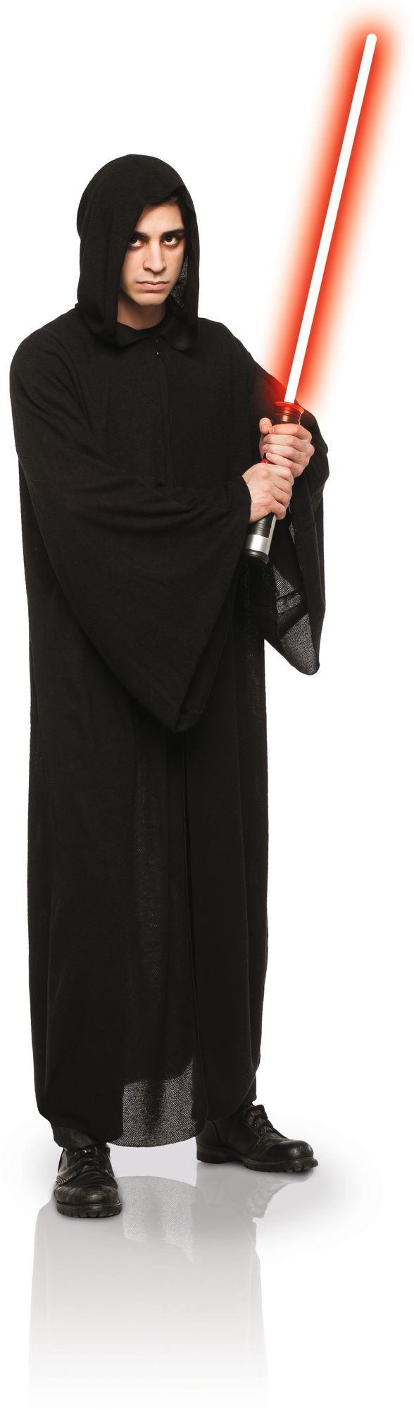 rubies-jedi-kost-m-schwarz-luxe-erwachsene-mit-kapuze image 1