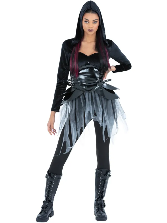 smiffys-fever-dark-warrior-damenkost-m-schwarz-gr-m image 1
