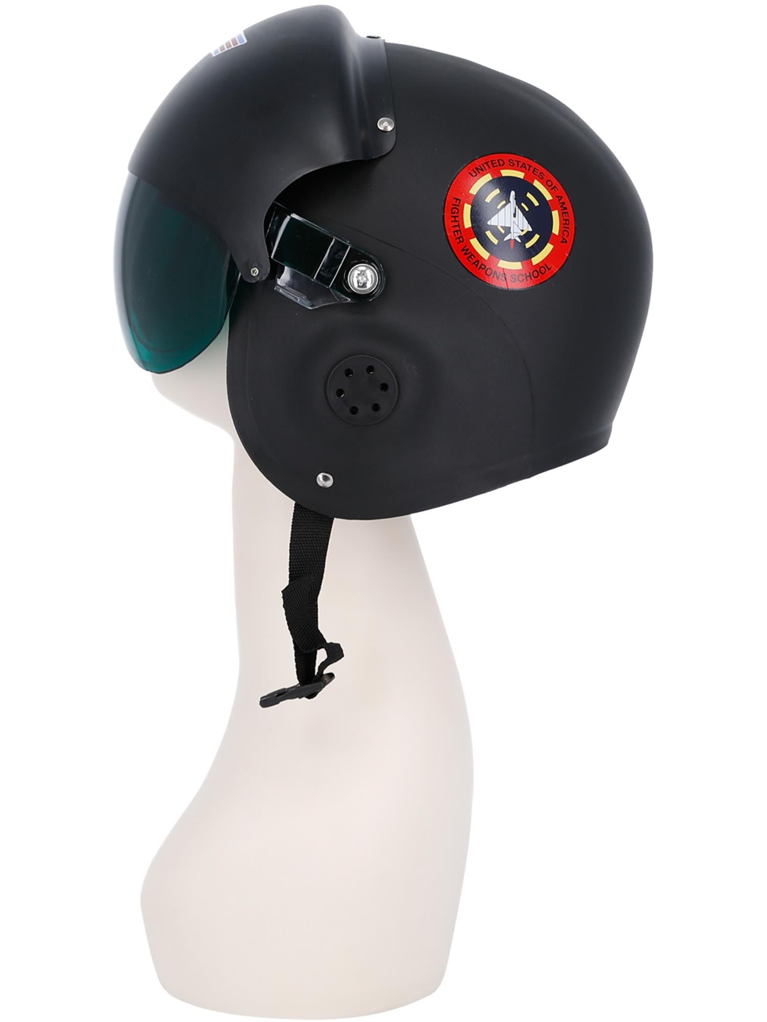 smiffys-fever-top-gun-deluxe-helm-pilot-schwarz-einheitsgr-e image 4