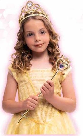 rubie-s-deluxe-prinzessin-fantasy-tiara-zauberstab-set image 1