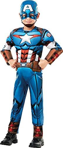 rubie-s-deluxe-captain-america-kinderkost-m-s-muskel image 7