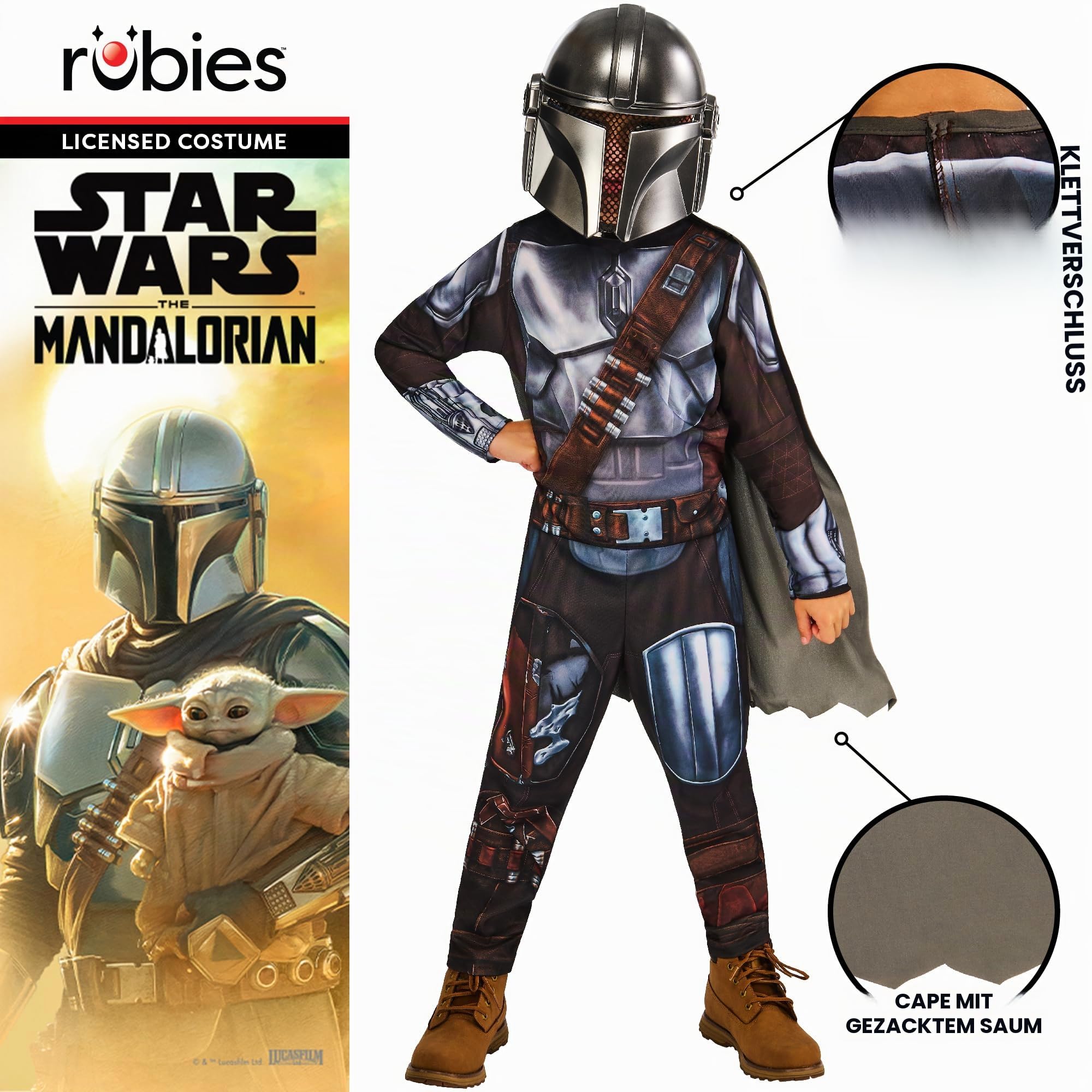rubie-s-mandalorian-classic-kinderkost-m-7-8-jahre-maske image 3