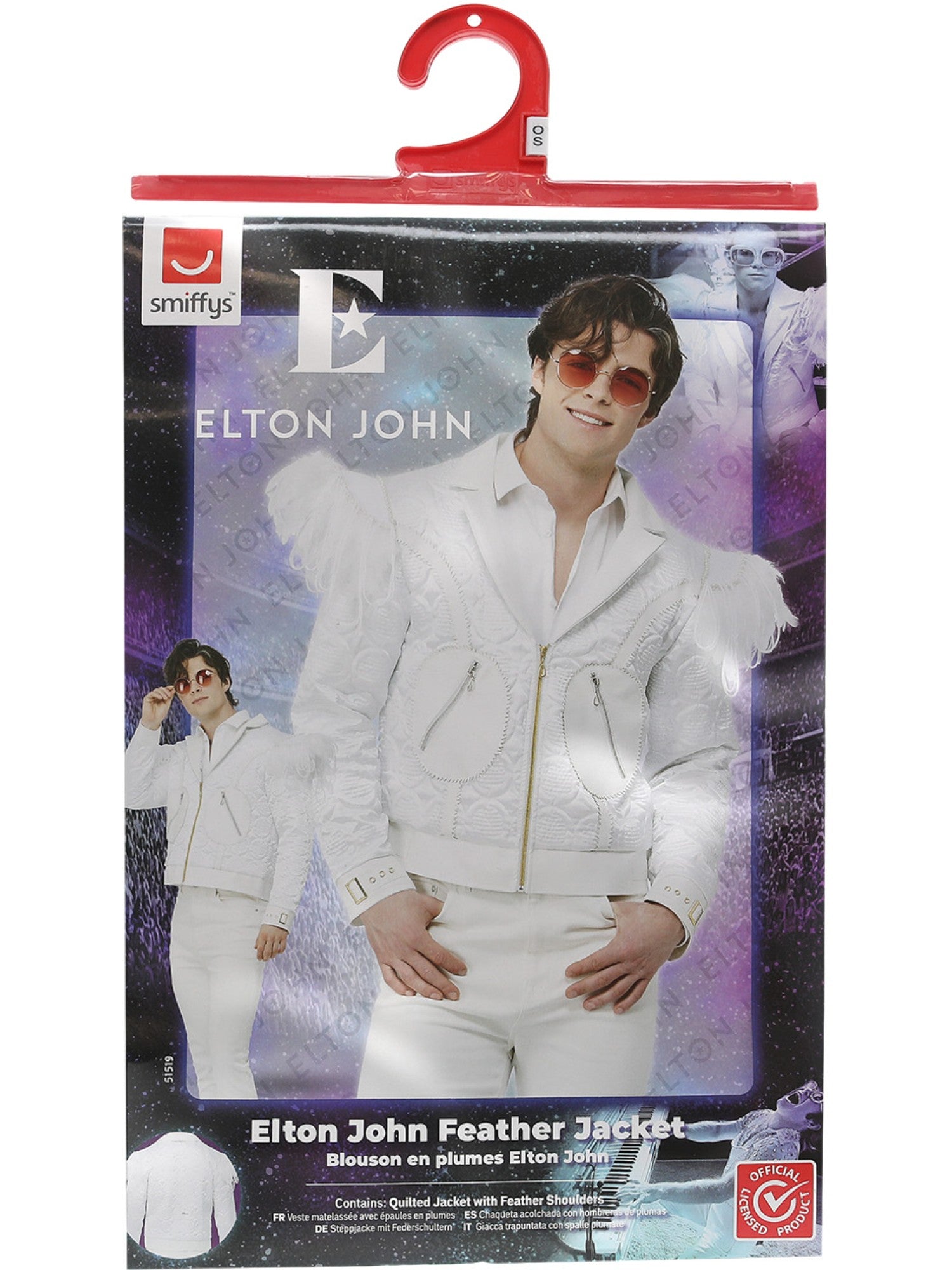smiffys-fever-elton-john-federjacke-wei-m-l-kost-mjacke image 7
