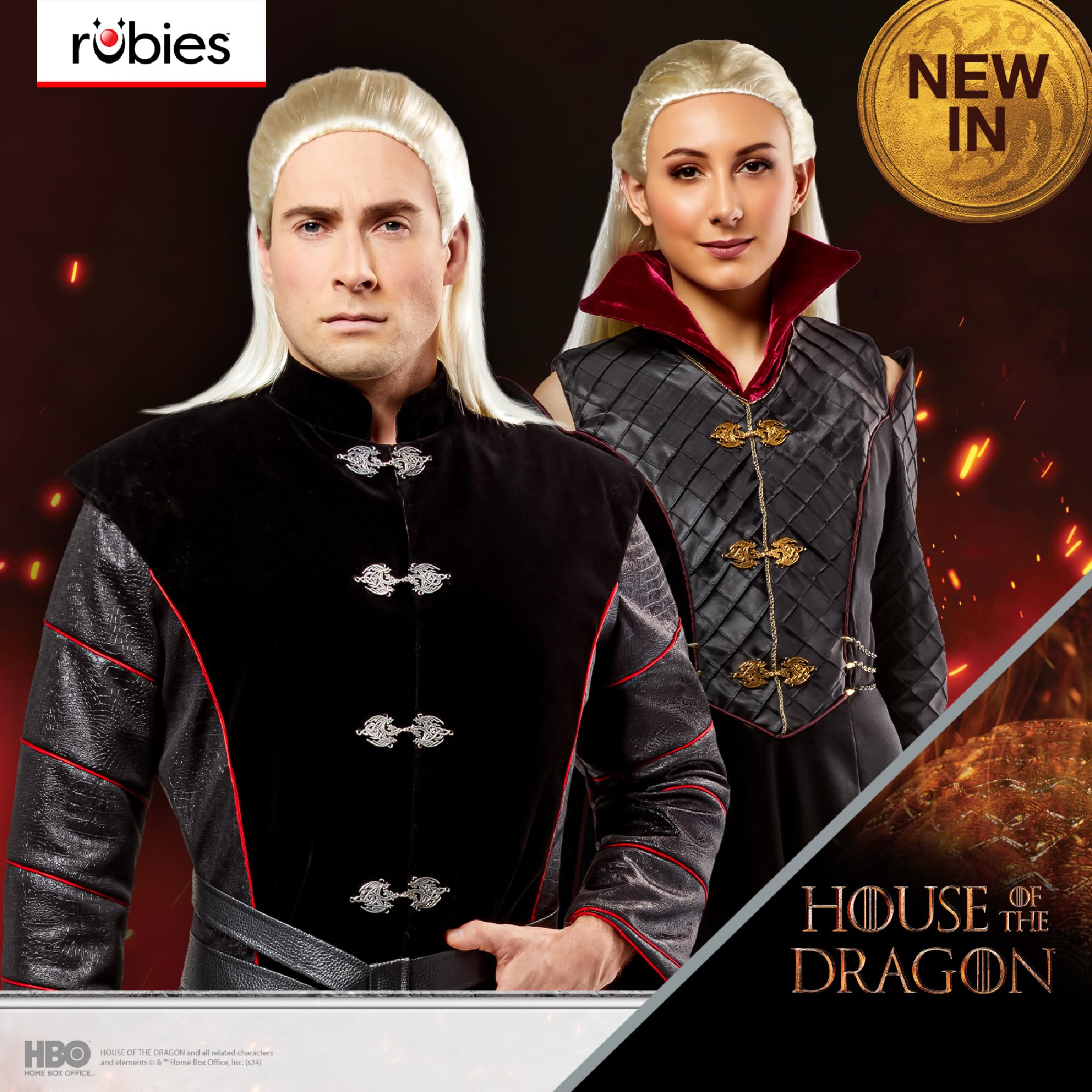 rubie-s-deluxe-daemon-targaryen-per-cke-damen-silberblond image 5