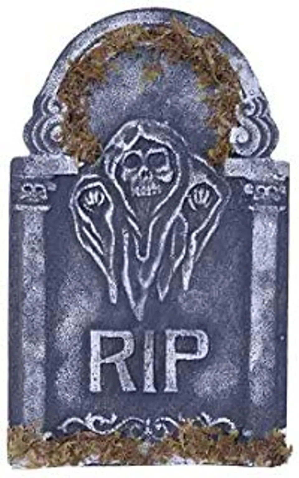 rubies-grabstein-deko-rip-54-cm-styropor-halloween image 1