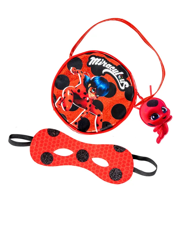 rubies-ladybug-kit-tasche-mini-tikki-maske-rot-mit-punkten image 1