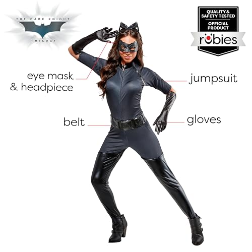 rubie-s-catwoman-kost-m-damen-m-schwarz-overall-mit-maske image 8
